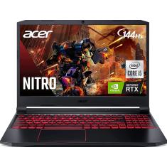 Imagem de Notebook Gamer Acer Nitro 5 AN515-55-53E5 Intel Core i5 10300H 15,6" 8GB SSD 256 GB Windows 10 Home