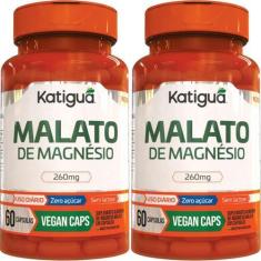 Imagem de Kit 2 Malato De Magnesio 60 Cápsulas Katigua
