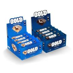 Imagem de BOLD Snacks barra de proteína - 1 caixa BOLD Cookies e Cream + 1 caixa BOLD Cookies Black (2 Caixas C/ 12 unid.)