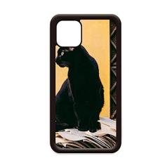 Imagem de Capa fotográfica Animal Cool Black Cat para iPhone 12 Pro Max para Apple Mini Mobile Case Shell