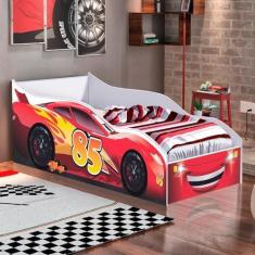 Imagem de Cama de Solterio Verona Vermelho