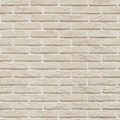 Imagem de Papel De Parede Lavável Tijolo Retangular Claro 12M