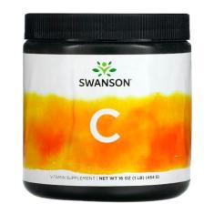 Imagem de Pó de Vitamina C-1000 Swanson 454 gramas Importado