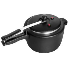 Imagem de Panela De Pressão Antiaderente 4,5 Litros Tulipa Masterflon Preto Patolux