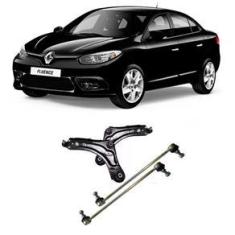 Imagem de Bandeja + Bieleta Renault Fluence Dianteira 2009 Até 2017 O Par