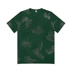 Imagem de Camiseta Masculina Estampada Rovitex Verde P