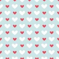 Imagem de Papel De Parede Adesivo Infantil Corações 0601 0,58X3,00M