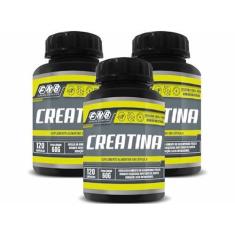 Imagem de 3x Creatina Monohidratada 100% Pura Com 120 Capsulas de 500mg FNB Sport Nutrition