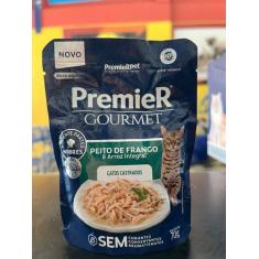 Imagem de Ração Úmida Premier Gourmet Para Gatos Sabor Peito De Frango E Arroz I