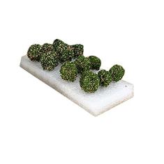 Imagem de TECKEEN 12Pcs Mini Model Trees Model Train Railroad Scenery Diorama Supplies Railway Layout Miniature Scenery Plastic