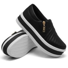 Imagem de Tênis Slip on Feminino Moda Fashion Casual Calce Fácil Linha Confort E