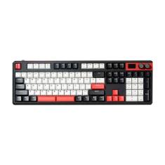 Imagem de Teclado Gamer Skyloong Daybreak Gk104 8K Optical Rgb Usb Switch Silver Preto