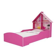 Imagem de Cama Infantil com Casinha 114 cm Gelius Móveis