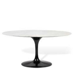 Imagem de Mesa Saarinen Tulip Jantar Espirito Santo Oval  160x90cm - Base 