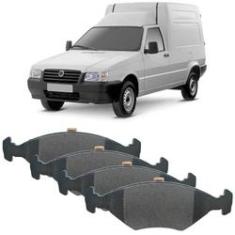 Imagem de Kit Pastilha Freio Fiat Fiorino 93 A 2010 Dianteira Syl
