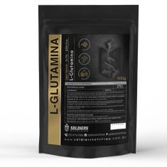 Imagem de L - GLUTAMINA 500G - 100% PURA IMPORTADA - SOLDIERS NUTRITION 