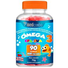 Imagem de Omega 3 Infantil 90 Capsulas 800Mg Melhor Preço Medcombo
