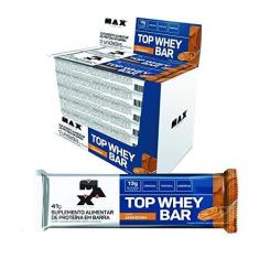 Imagem de Max Titanium Top Whey Bar 12 Unidades De 41G (Amendoim)
