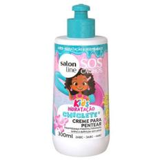 Imagem de Creme De Pentear Salon Line Sos Kids Hidratação Chiclete 300ml