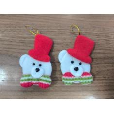 Imagem de NTA10043 Enfeite de Natal  pelucia contem 02unds - Wincy, 2