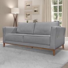Imagem de Sofá 2 Lugares 190cm Linho Brest Spezzia Decor