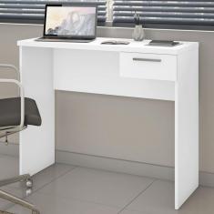 Imagem de Mesa Para Escritório Office 90Cm Com 1 Gaveta NT 2000 Branco Notável Móveis