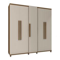 Imagem de Roupeiro 5 Portas Arezzo Cinamomo Off White