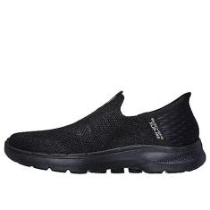 Imagem de Skechers Tênis feminino Hands Free Slip-ins Go Walk 6-Fabulous View, Preto, 34