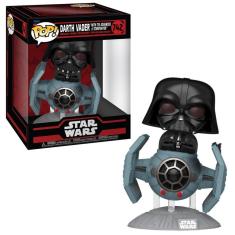 Imagem de Boneco Funko Pop Ride Starwars Darth Vader E Tie Avançado X1