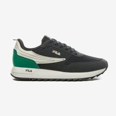 Imagem de Tênis Masculino Retro Flag Preto Verde Branco Fila F01L00204-6021-Masculino