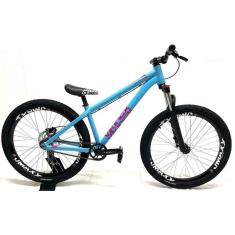 Imagem de Bicicleta Vikingx Aro 26 Tuff 38 Wheeling Azul Celeste Do Grau