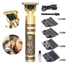 Imagem de Máquina de Cortar Cabelo e Barba  Acabamento Premium, Sem Fio, Dragão 
