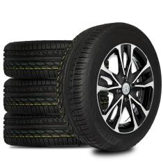 Imagem de Kit 4 Pneus 195/60R15 Remoldado
