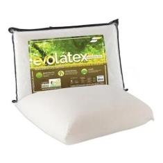 Imagem de Travesseiro Evolátex 50x70x13 Suporte Médio - Antialérgico - Fibrasca