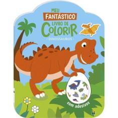 Imagem de Livro - Meu Fantástico livro de Colorir: Dinossauros