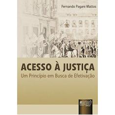 Imagem de Acesso À Justiça - Um Princípio em Busca de Efetivação - Mattos, Fernando Pagani - 9788536224459