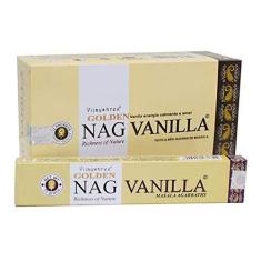 Imagem de Incenso Indiano de Massala Golden Nag Vanilla