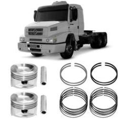 Imagem de Kit Pistão Anéis Compressor Mercedes Benz Ls1634 2001 A 2012