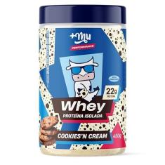 Imagem de +Mu Pote Whey Isolado Sabor Cookies 22g Proteína - 450g