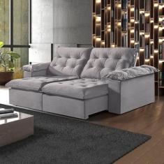 Imagem de Sofá Retrátil E Reclinável 210cm M147 - Estofados Martins