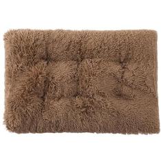 Imagem de Tapete para caixa de cachorro, cama de cachorro para cães grandes, almofada de canil confortável e fofa antiderrapante para camas e móveis de cachorro, cama de cachorro acolchoada (Color : Khaki, Si