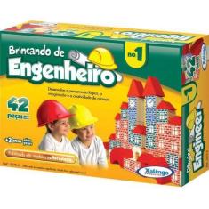 Imagem de Brincando De Engenheiro 42 Peças Xalingo
