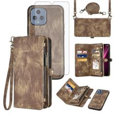 Imagem de Asuwish Capa de telefone para T-Mobile Revvl 6/6X 5G Carteira com zíper Capa de celular com protetor de tela flip suporte para cartão Tmobile Revvl6 X Revvl6X T Mobile Revvl6X5G Revel Tmo Revell Rebel