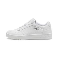 Imagem de PUMA Tênis feminino de cano baixo, Puma branco-puma prata, 40