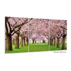 Imagem de Quadro Decorativo Caminho De Cerejeiras 120x60 Sala Quarto