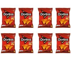 Imagem de Kit Com 08 Salgadinho Doritos Queijo Nacho Elma Chips 167G