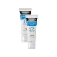 Imagem de Kit 2 Protetor Solar Neutrogena Sun Fresh Facial fps 70 40g