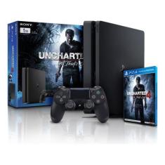 Imagem de Console Playstation 4 Slim 500GB Bundle Uncharted 4