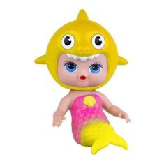 Imagem de Boneca Baby Shark Little Dolls Alive Tubarãozinho 100% Vinil - Superto