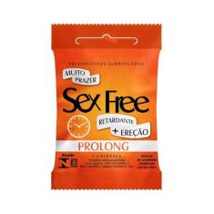 Imagem de Preservativo Sex Free Prolong 3 Unidades